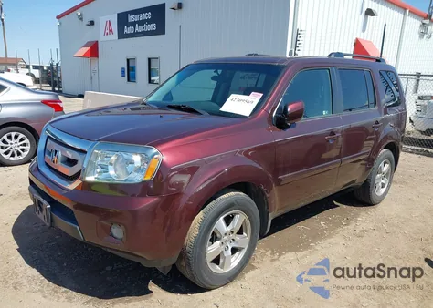 2010 Honda Pilot Ex from USA, damaged, VIN 5FNYF3H43AB001561